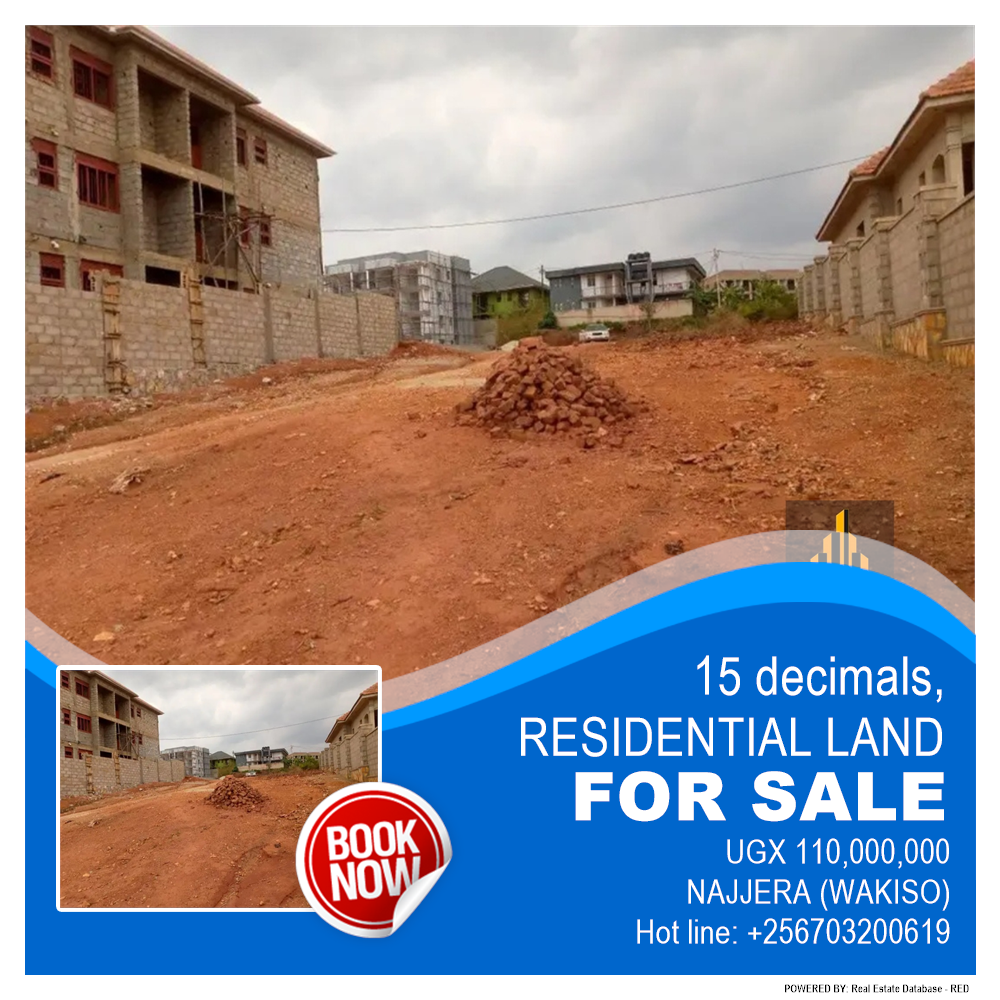 Residential Land  for sale in Najjera Wakiso Uganda, code: 187842