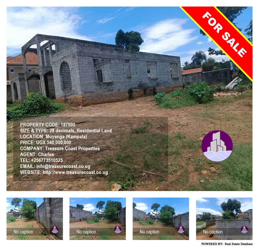 Residential Land  for sale in Muyenga Kampala Uganda, code: 187995