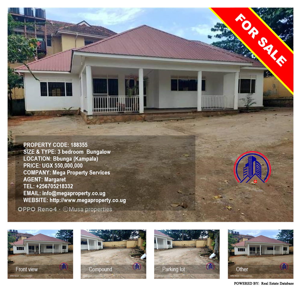 3 bedroom Bungalow  for sale in Bbunga Kampala Uganda, code: 188355