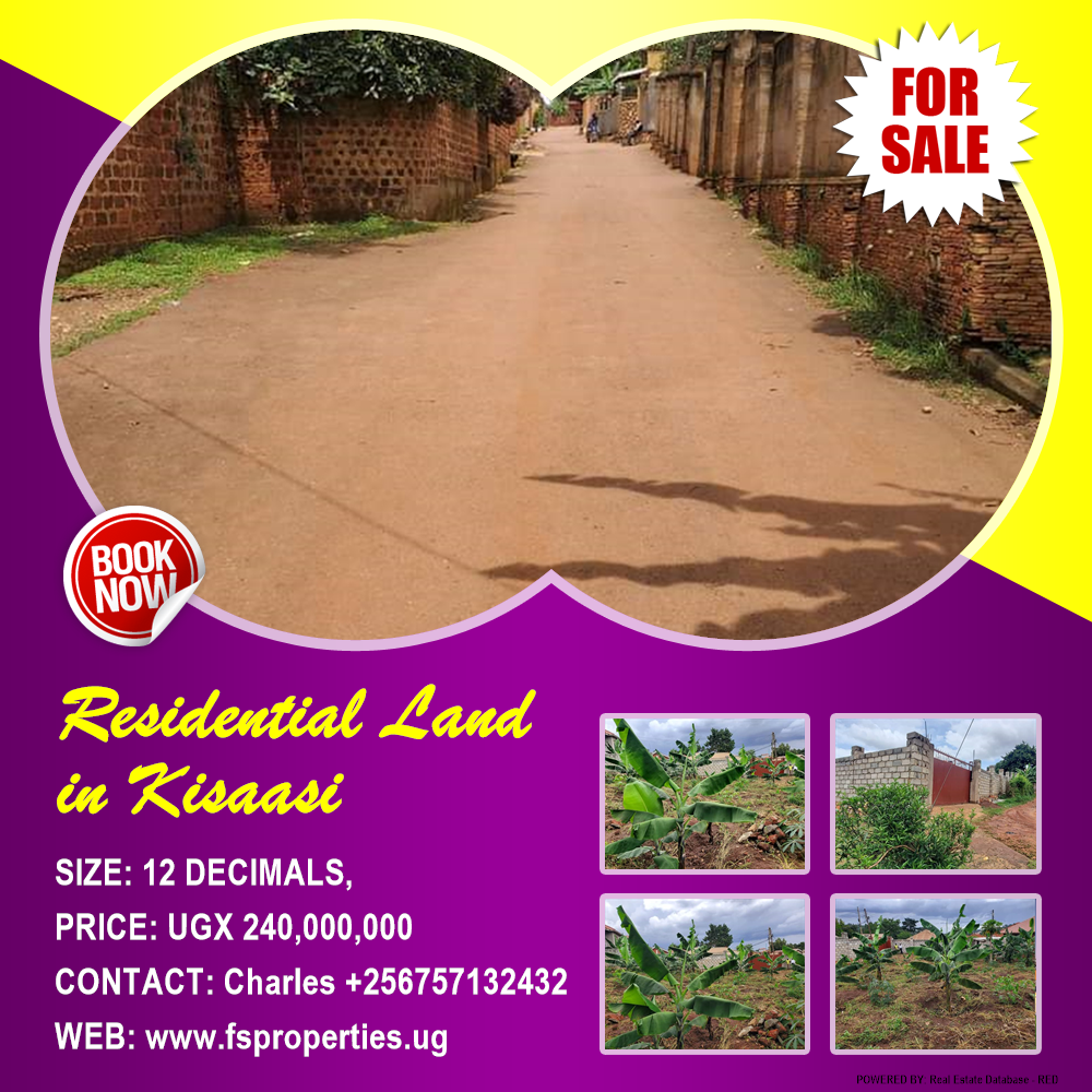 Residential Land  for sale in Kisaasi Kampala Uganda, code: 188552