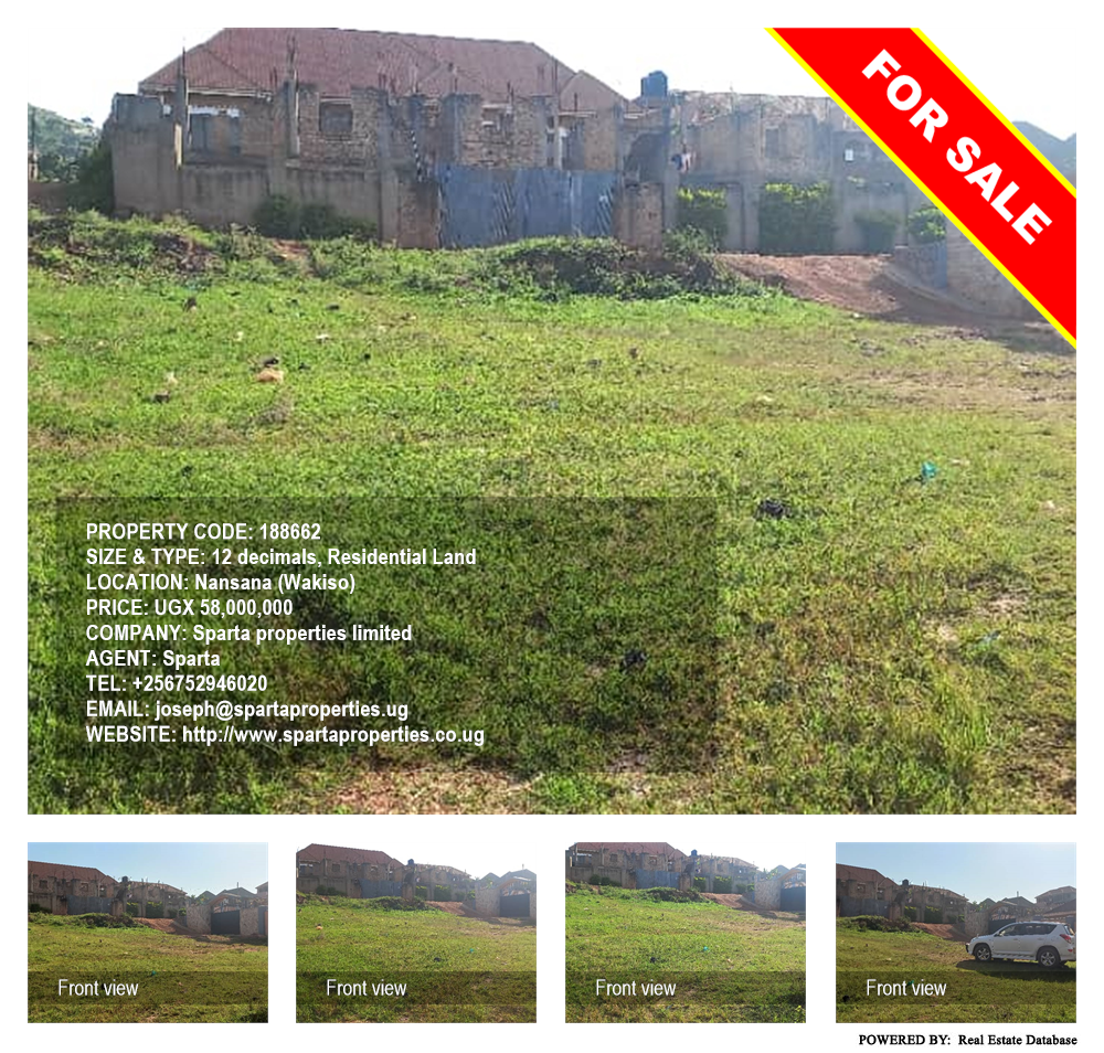 Residential Land  for sale in Nansana Wakiso Uganda, code: 188662