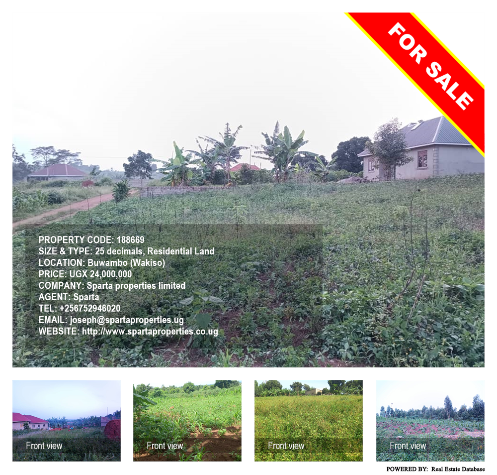 Residential Land  for sale in Buwambo Wakiso Uganda, code: 188669