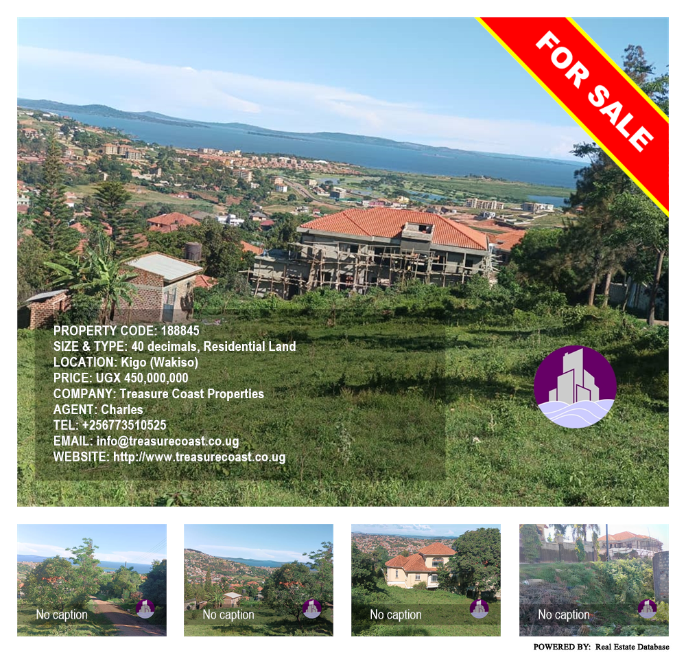 Residential Land  for sale in Kigo Wakiso Uganda, code: 188845