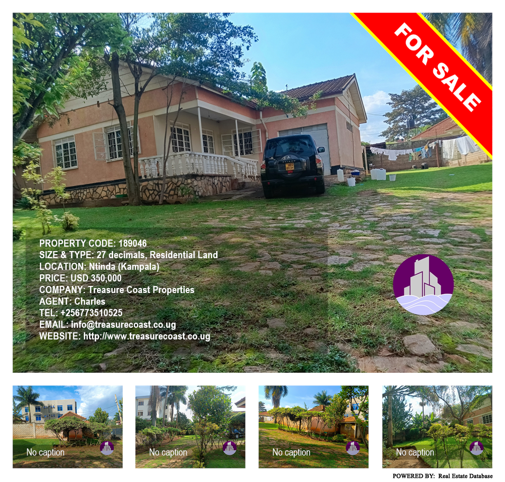 Residential Land  for sale in Ntinda Kampala Uganda, code: 189046