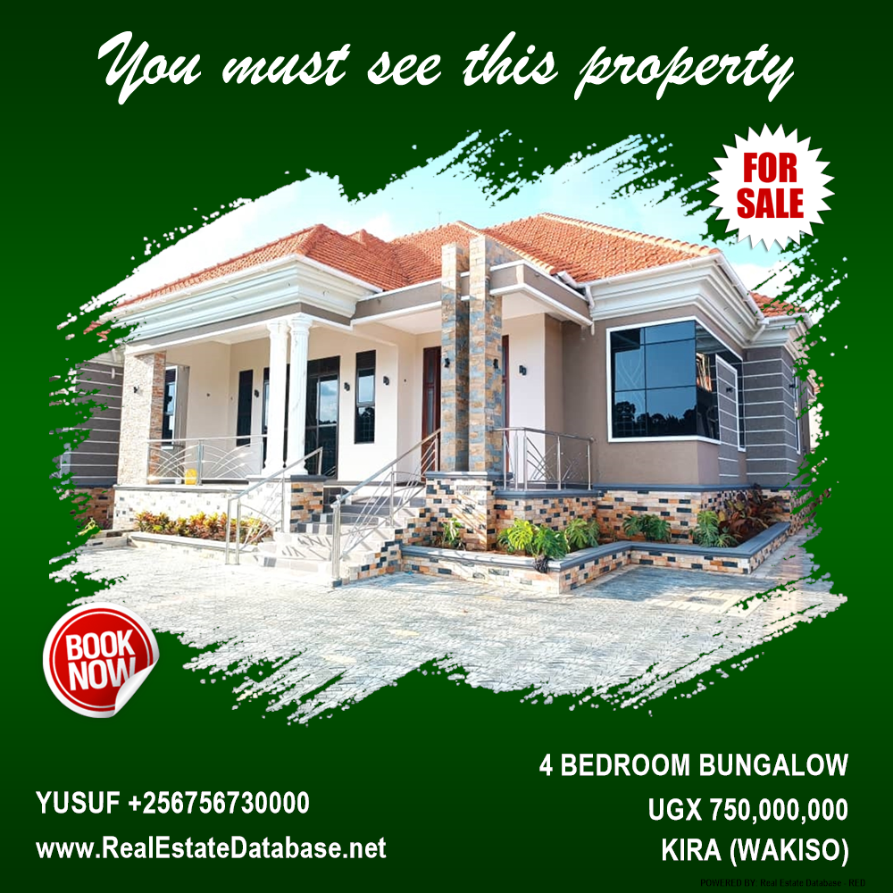 4 bedroom Bungalow  for sale in Kira Wakiso Uganda, code: 189152