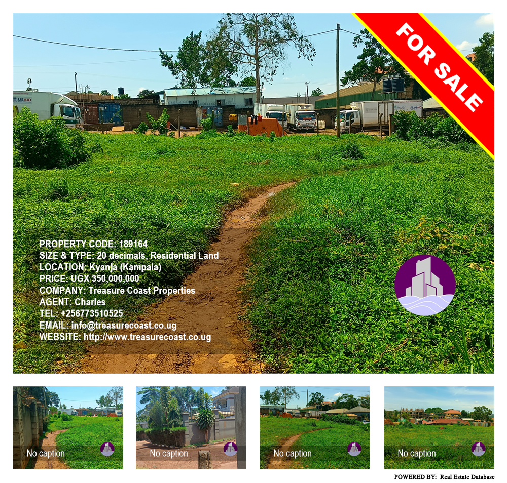 Residential Land  for sale in Kyanja Kampala Uganda, code: 189164