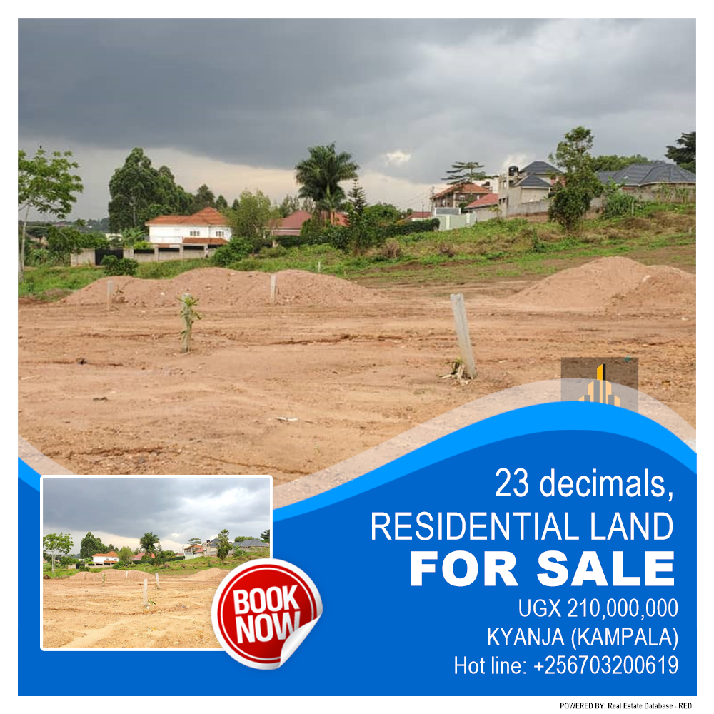 Residential Land  for sale in Kyanja Kampala Uganda, code: 189282