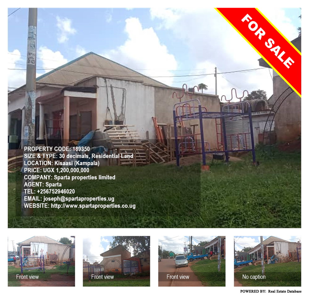 Residential Land  for sale in Kisaasi Kampala Uganda, code: 189350