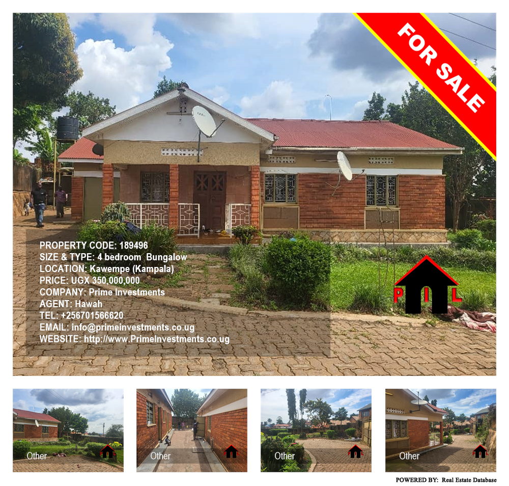 4 bedroom Bungalow  for sale in Kawempe Kampala Uganda, code: 189496