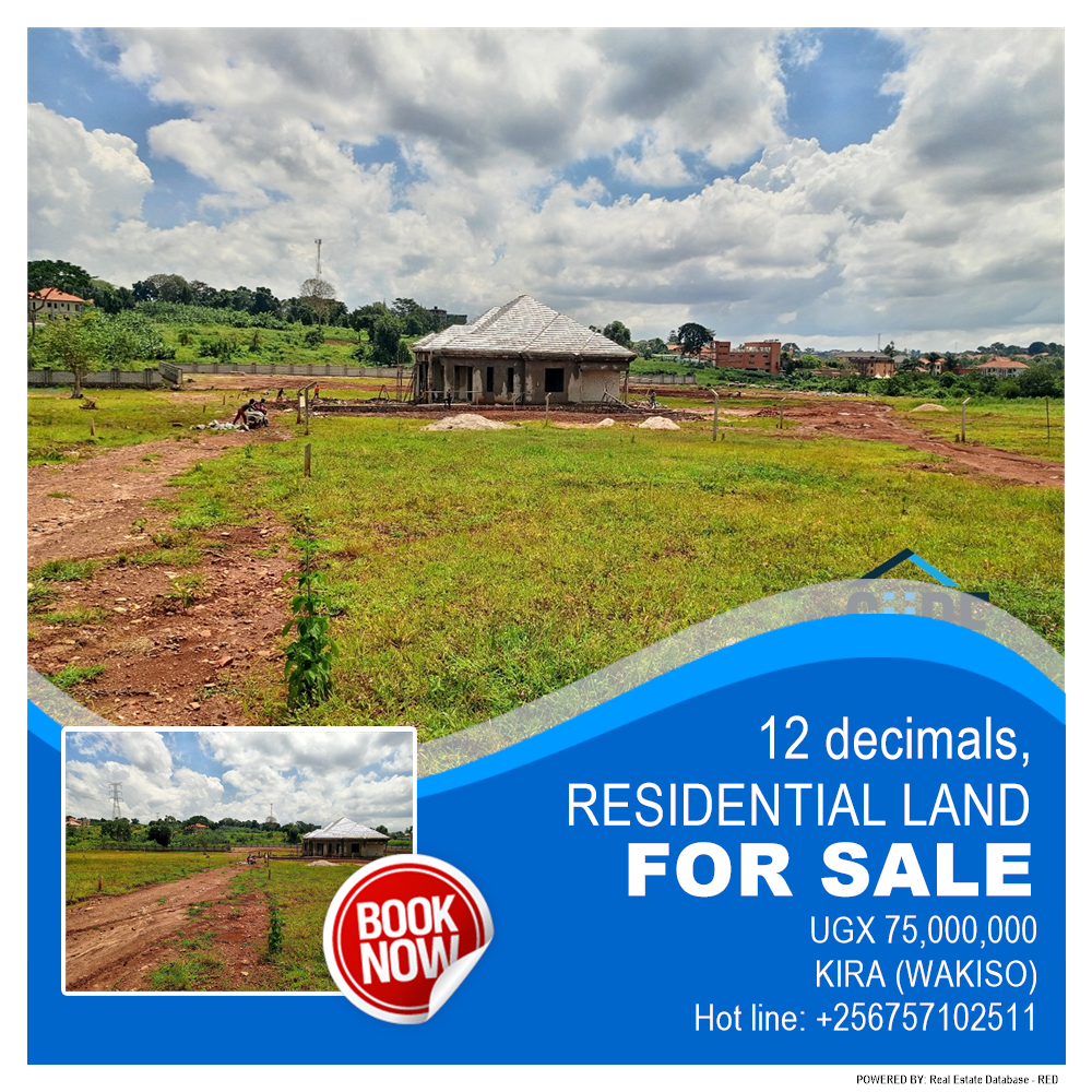 Residential Land  for sale in Kira Wakiso Uganda, code: 189579