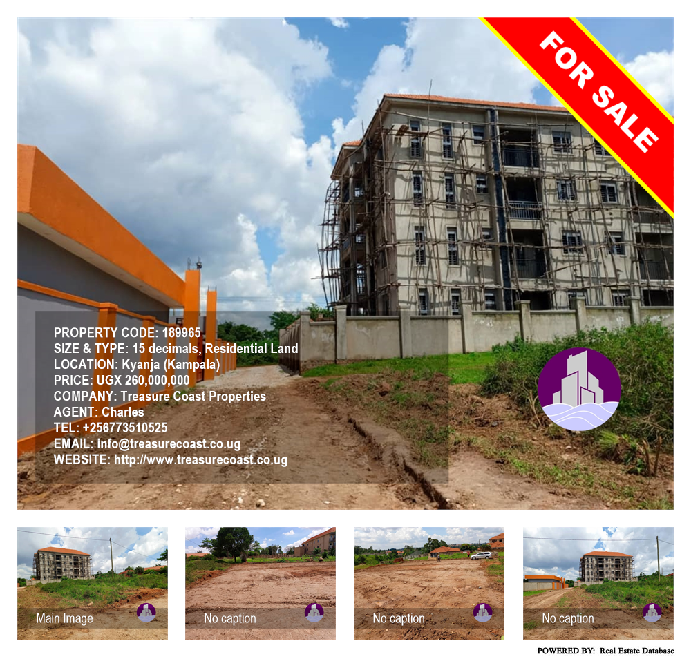 Residential Land  for sale in Kyanja Kampala Uganda, code: 189965