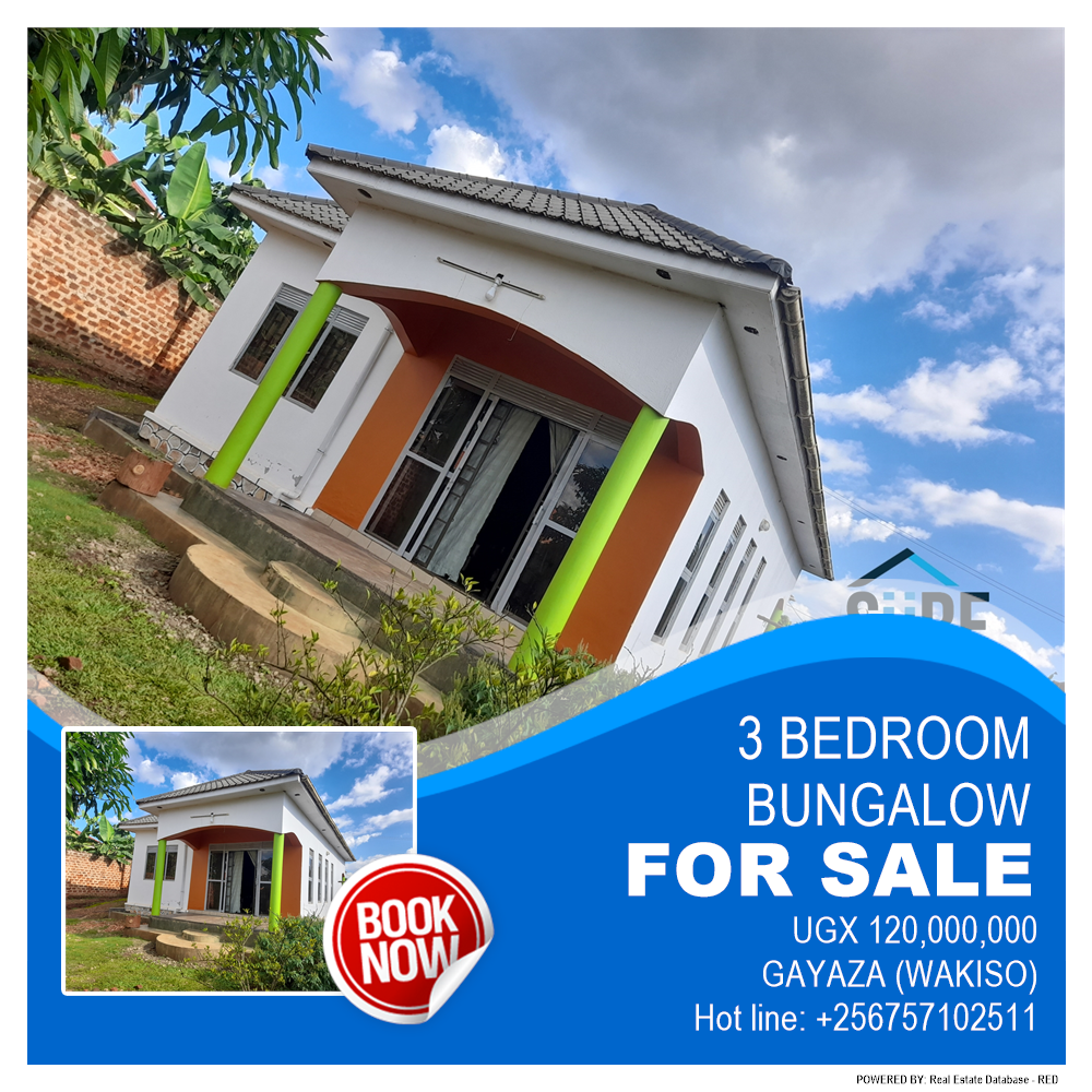 3 bedroom Bungalow  for sale in Gayaza Wakiso Uganda, code: 189994