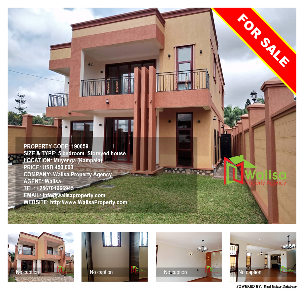 5 bedroom Storeyed house  for sale in Muyenga Kampala Uganda, code: 190059