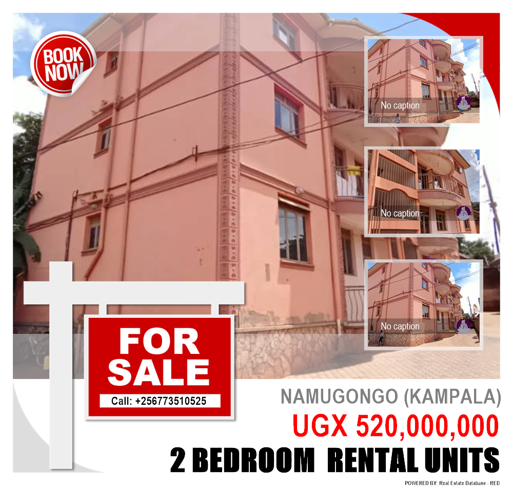 2 bedroom Rental units  for sale in Namugongo Kampala Uganda, code: 190221