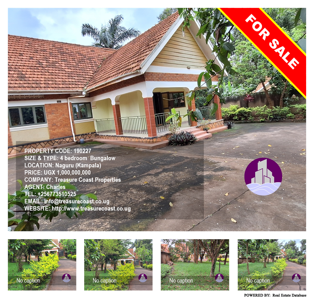 4 bedroom Bungalow  for sale in Naguru Kampala Uganda, code: 190227