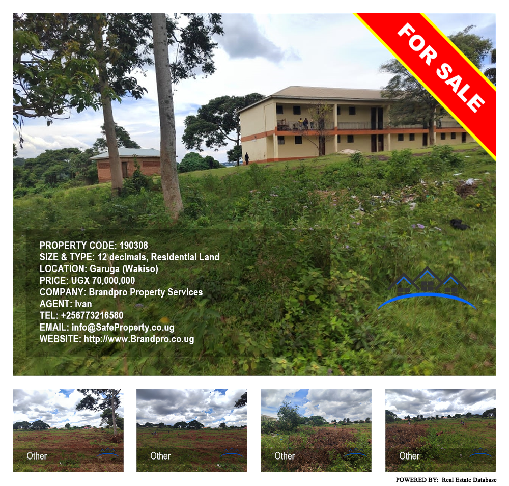 Residential Land  for sale in Garuga Wakiso Uganda, code: 190308