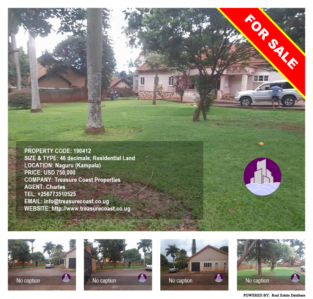 Residential Land  for sale in Naguru Kampala Uganda, code: 190412