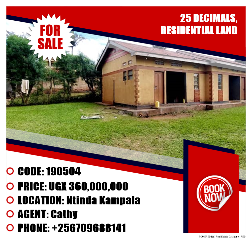 Residential Land  for sale in Ntinda Kampala Uganda, code: 190504