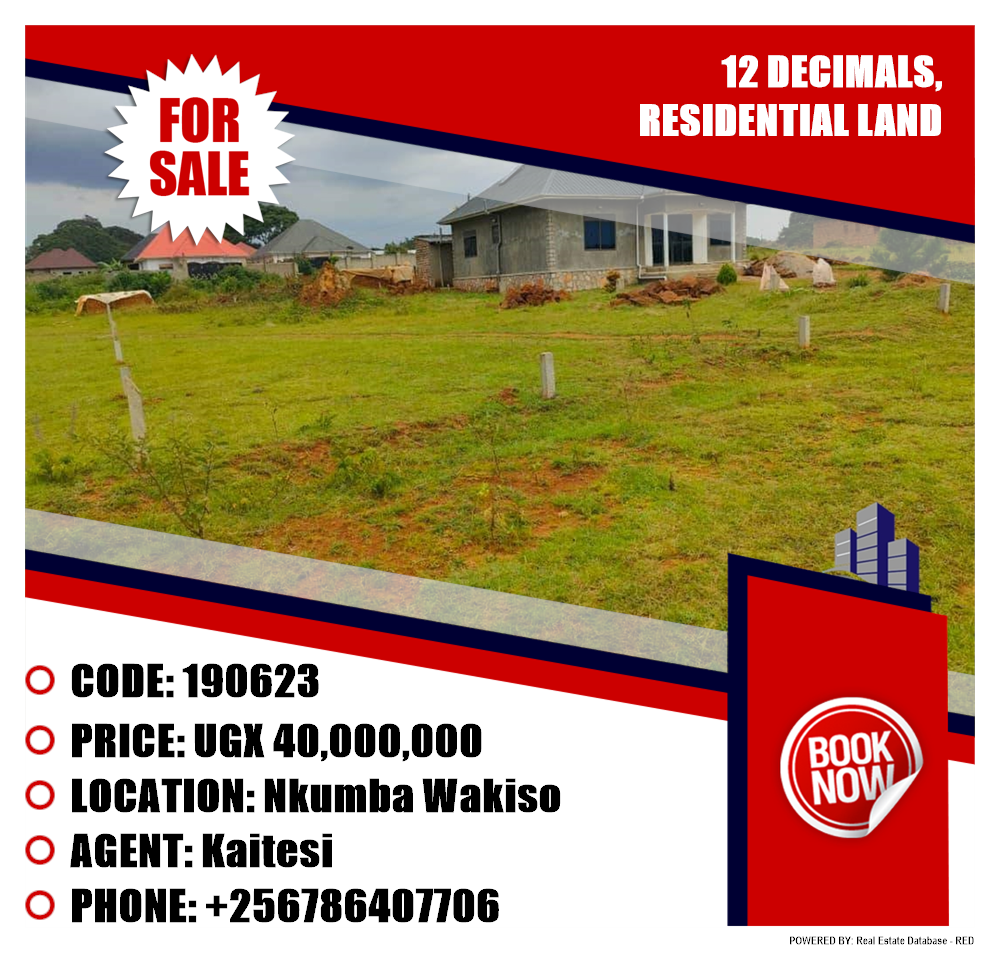 Residential Land  for sale in Nkumba Wakiso Uganda, code: 190623