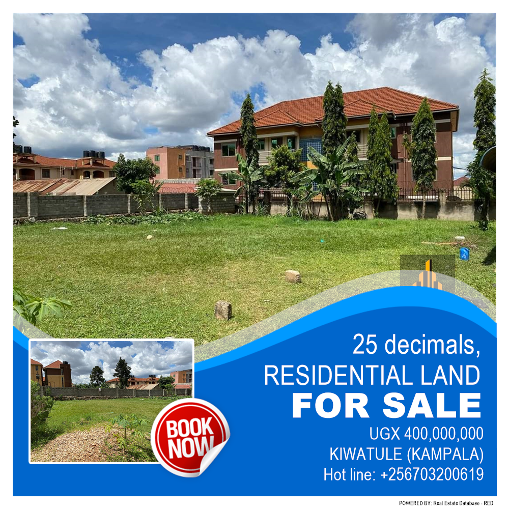Residential Land  for sale in Kiwaatule Kampala Uganda, code: 190666
