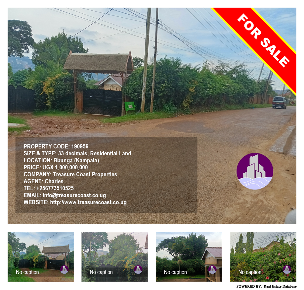 Residential Land  for sale in Bbunga Kampala Uganda, code: 190956