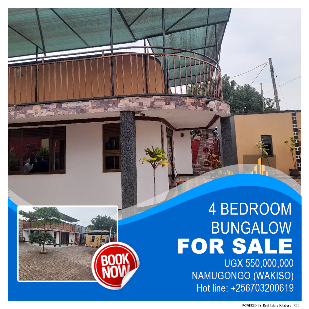 4 bedroom Bungalow  for sale in Namugongo Wakiso Uganda, code: 191122