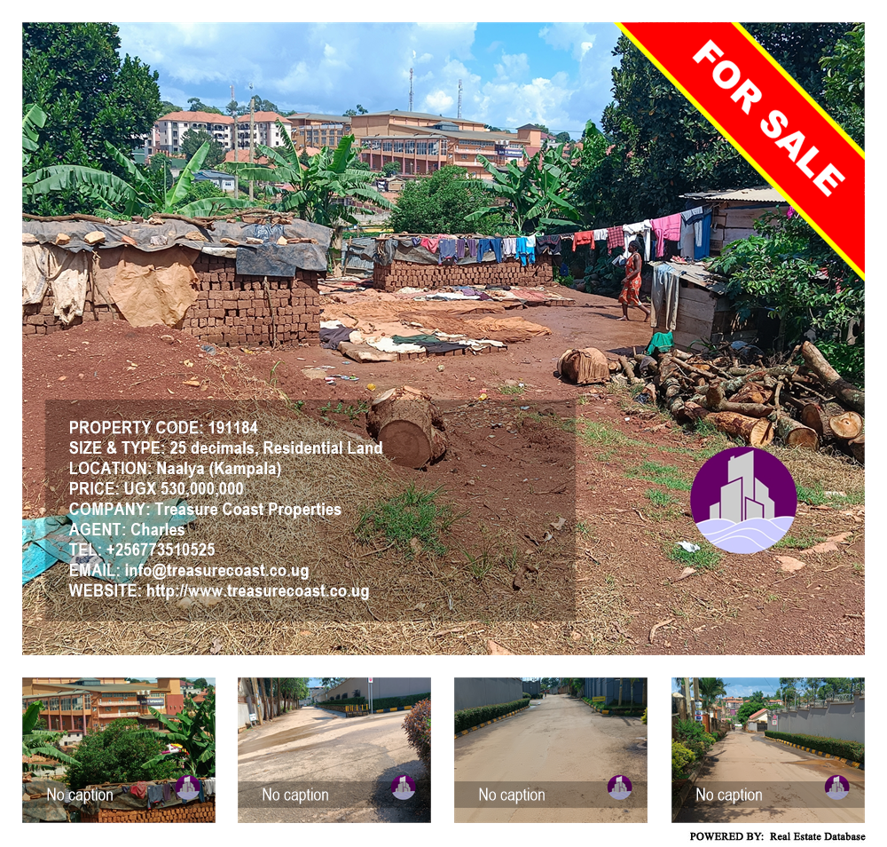 Residential Land  for sale in Naalya Kampala Uganda, code: 191184