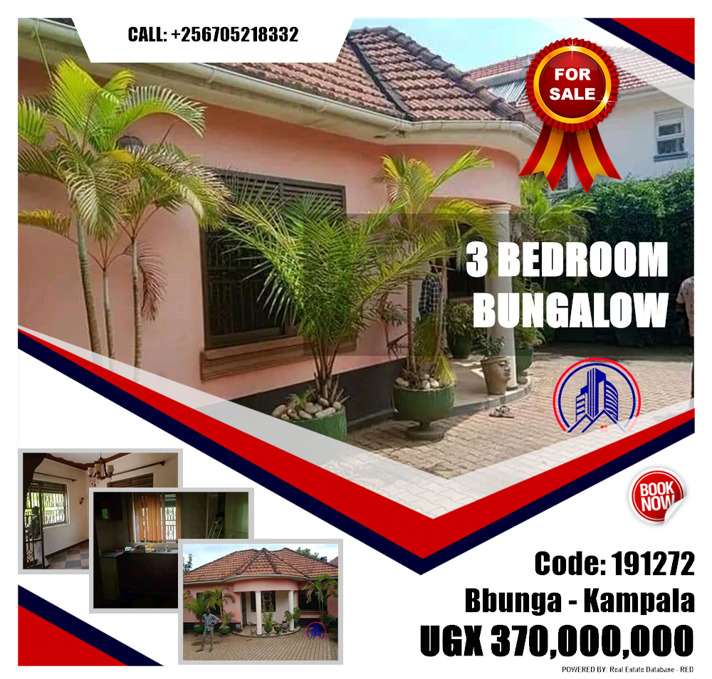 3 bedroom Bungalow  for sale in Bbunga Kampala Uganda, code: 191272