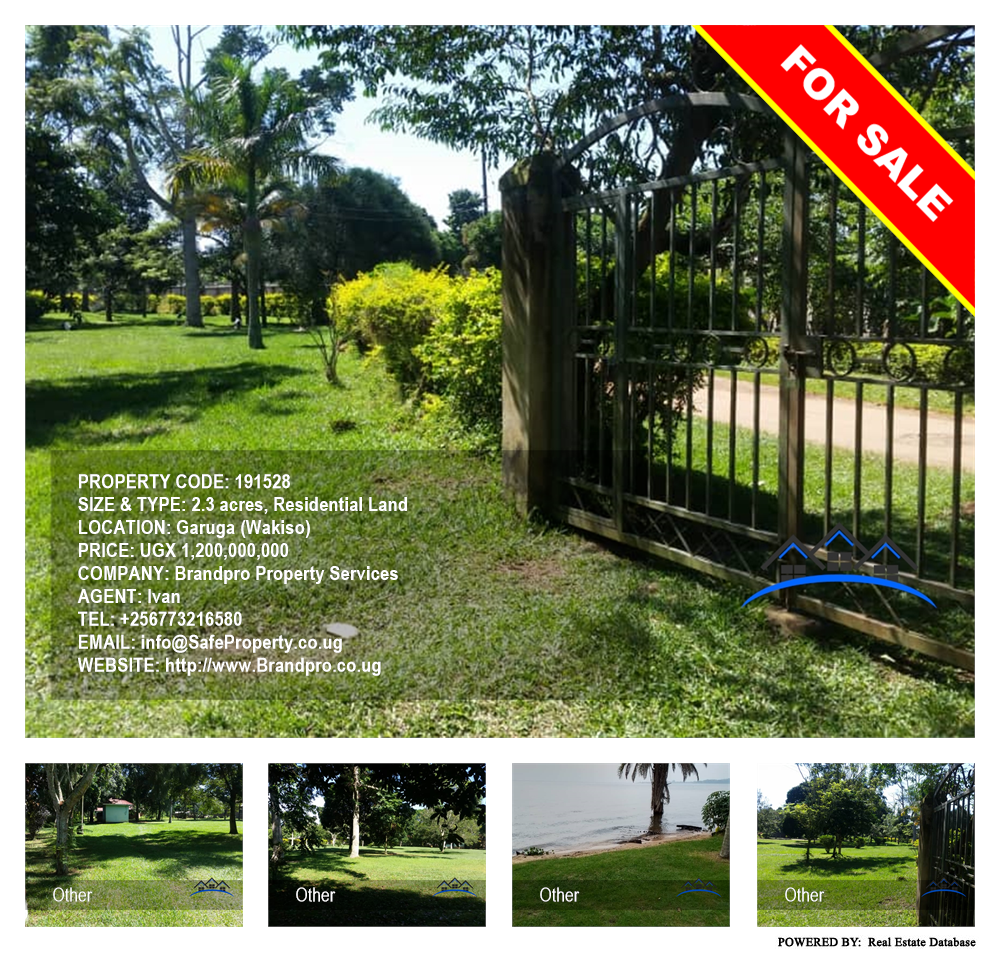 Residential Land  for sale in Garuga Wakiso Uganda, code: 191528