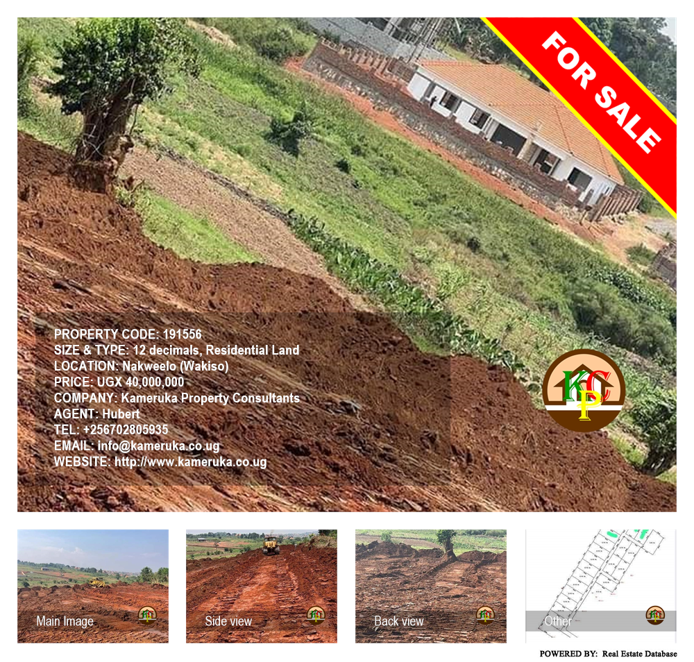 Residential Land  for sale in Nakweelo Wakiso Uganda, code: 191556