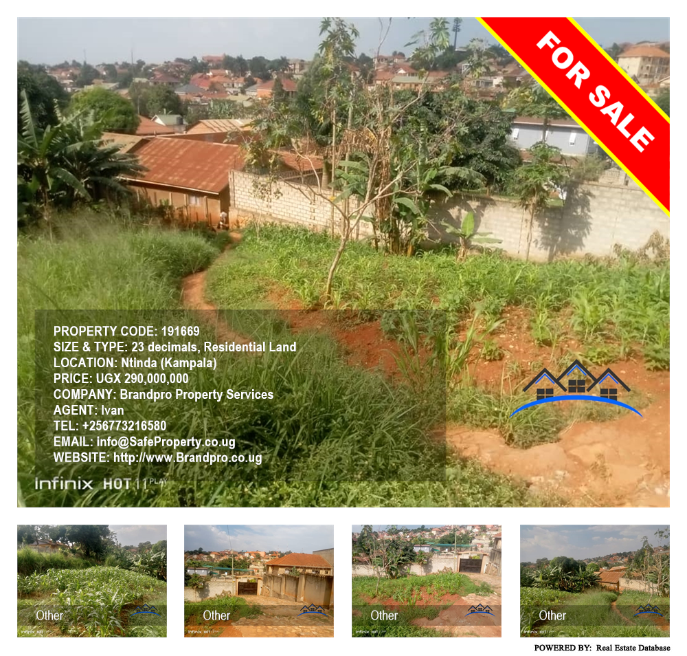 Residential Land  for sale in Ntinda Kampala Uganda, code: 191669