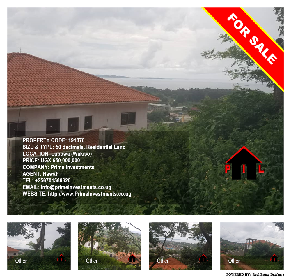 Residential Land  for sale in Lubowa Wakiso Uganda, code: 191870