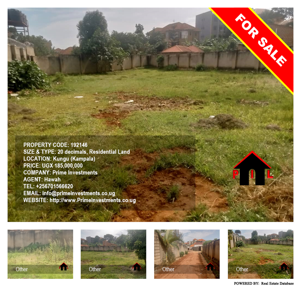 Residential Land  for sale in Kungu Kampala Uganda, code: 192146