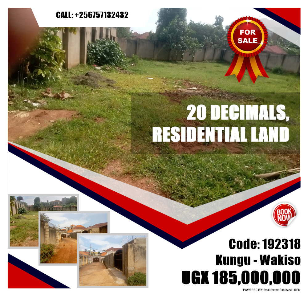 Residential Land  for sale in Kungu Wakiso Uganda, code: 192318