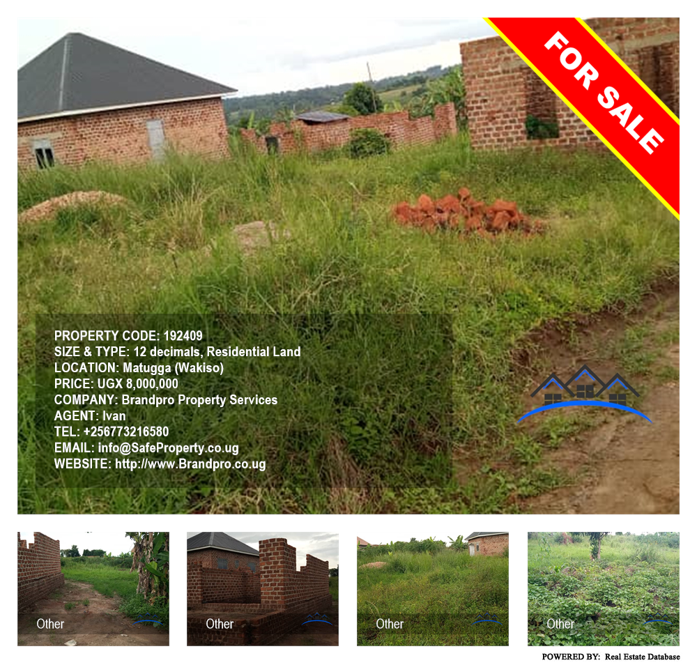 Residential Land  for sale in Matugga Wakiso Uganda, code: 192409