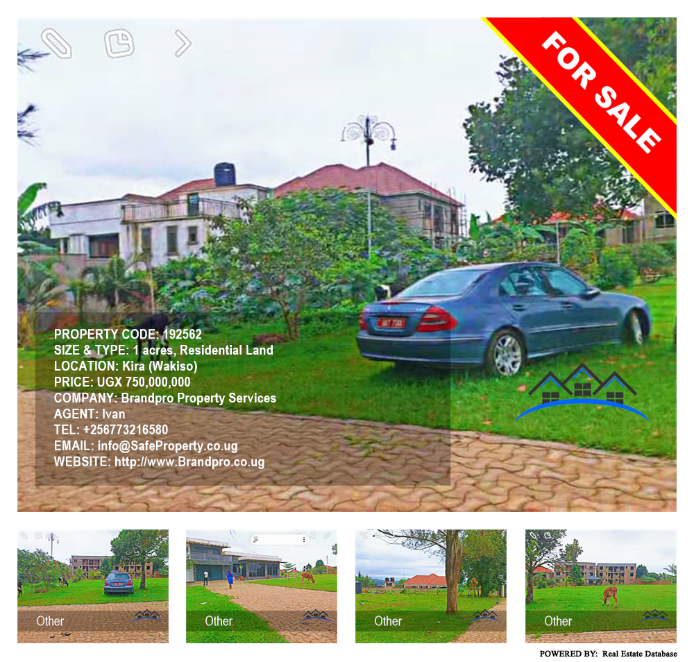 Residential Land  for sale in Kira Wakiso Uganda, code: 192562