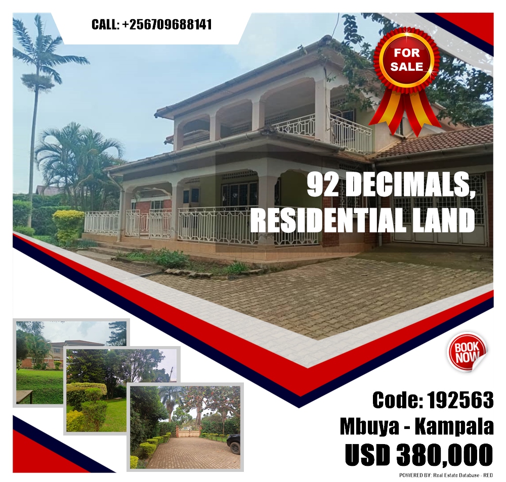Residential Land  for sale in Mbuya Kampala Uganda, code: 192563