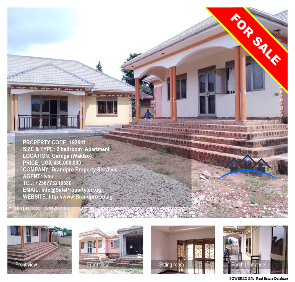 2 bedroom Apartment  for sale in Garuga Wakiso Uganda, code: 192641