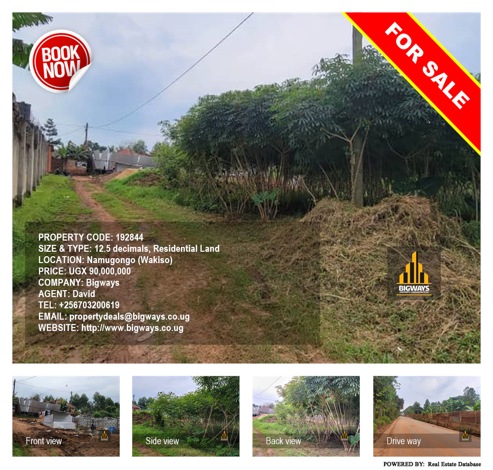 Residential Land  for sale in Namugongo Wakiso Uganda, code: 192844