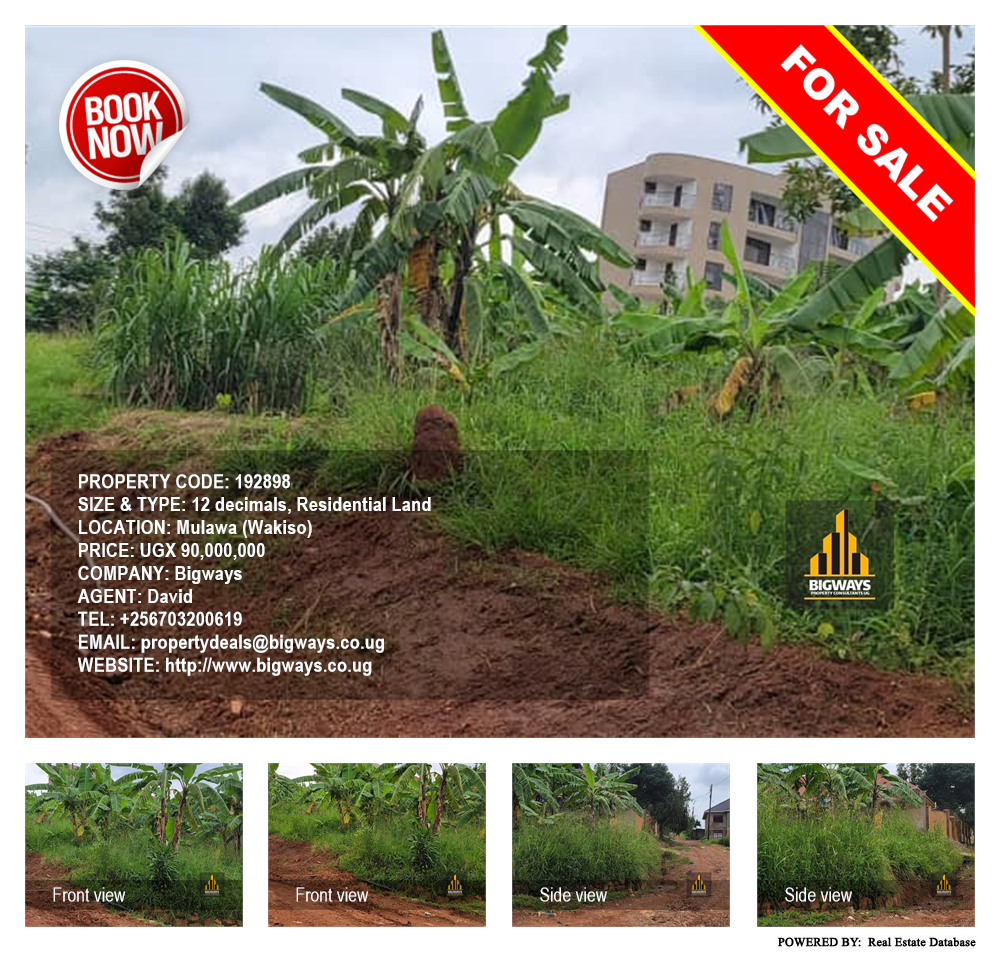 Residential Land  for sale in Mulawa Wakiso Uganda, code: 192898