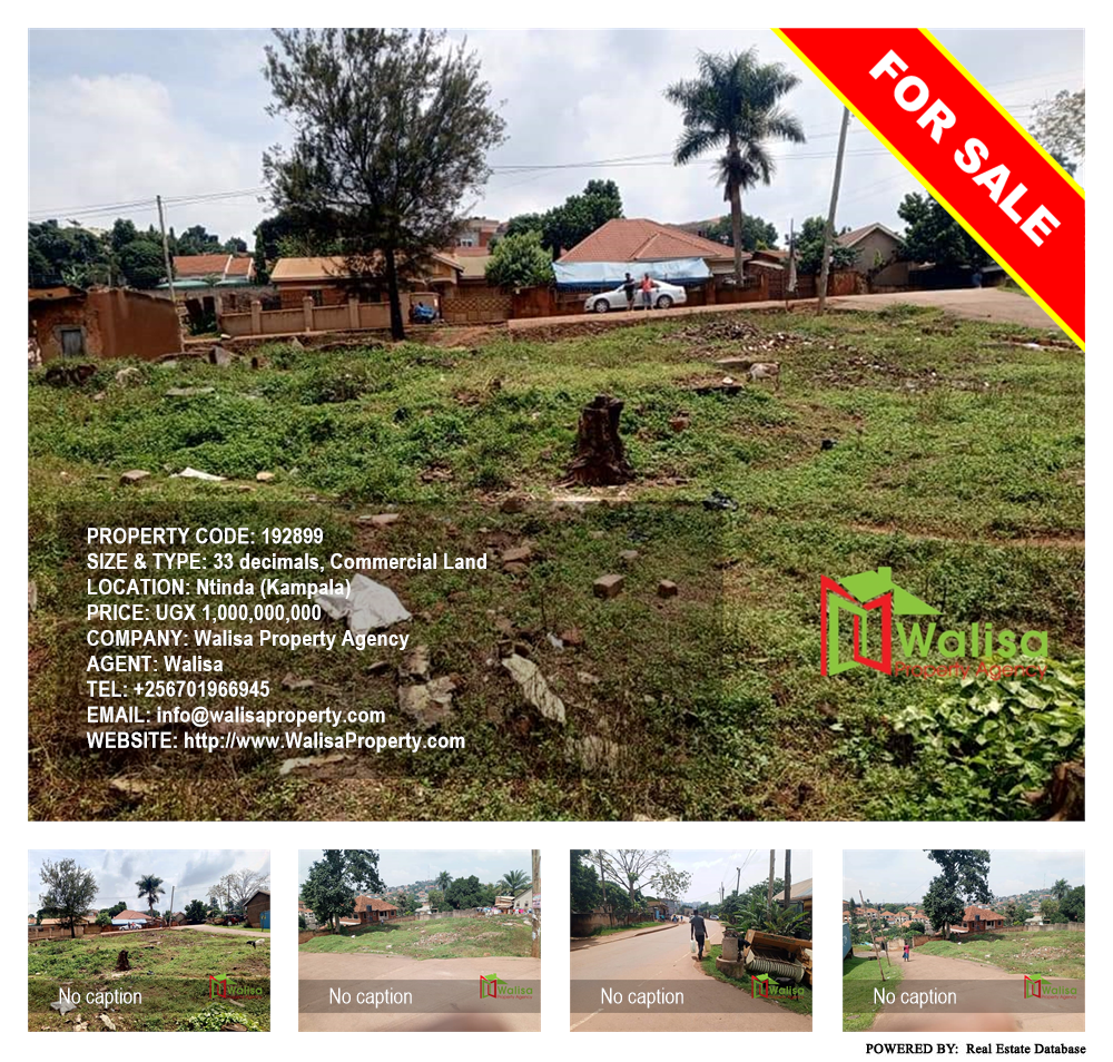 Commercial Land  for sale in Ntinda Kampala Uganda, code: 192899