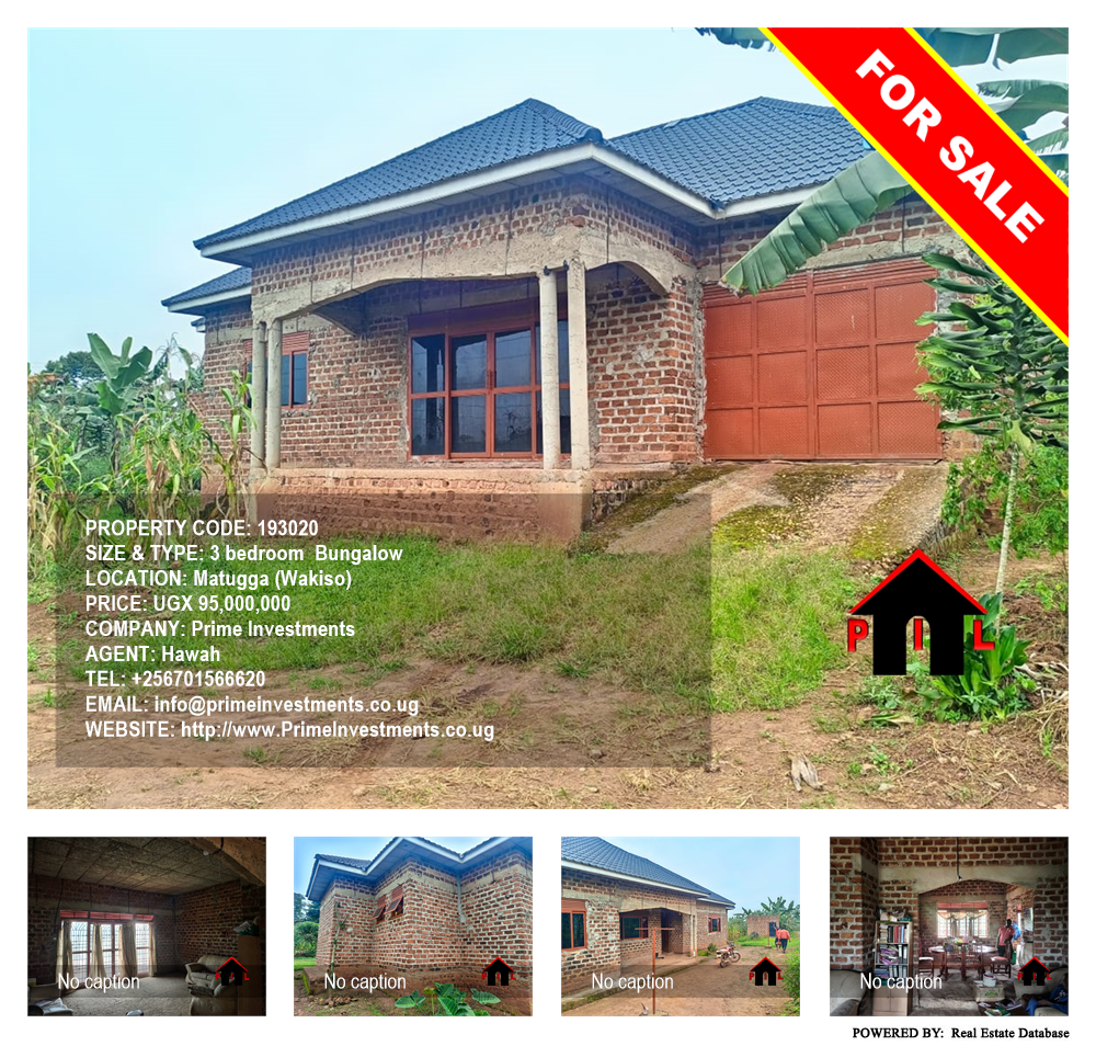 3 bedroom Bungalow  for sale in Matugga Wakiso Uganda, code: 193020