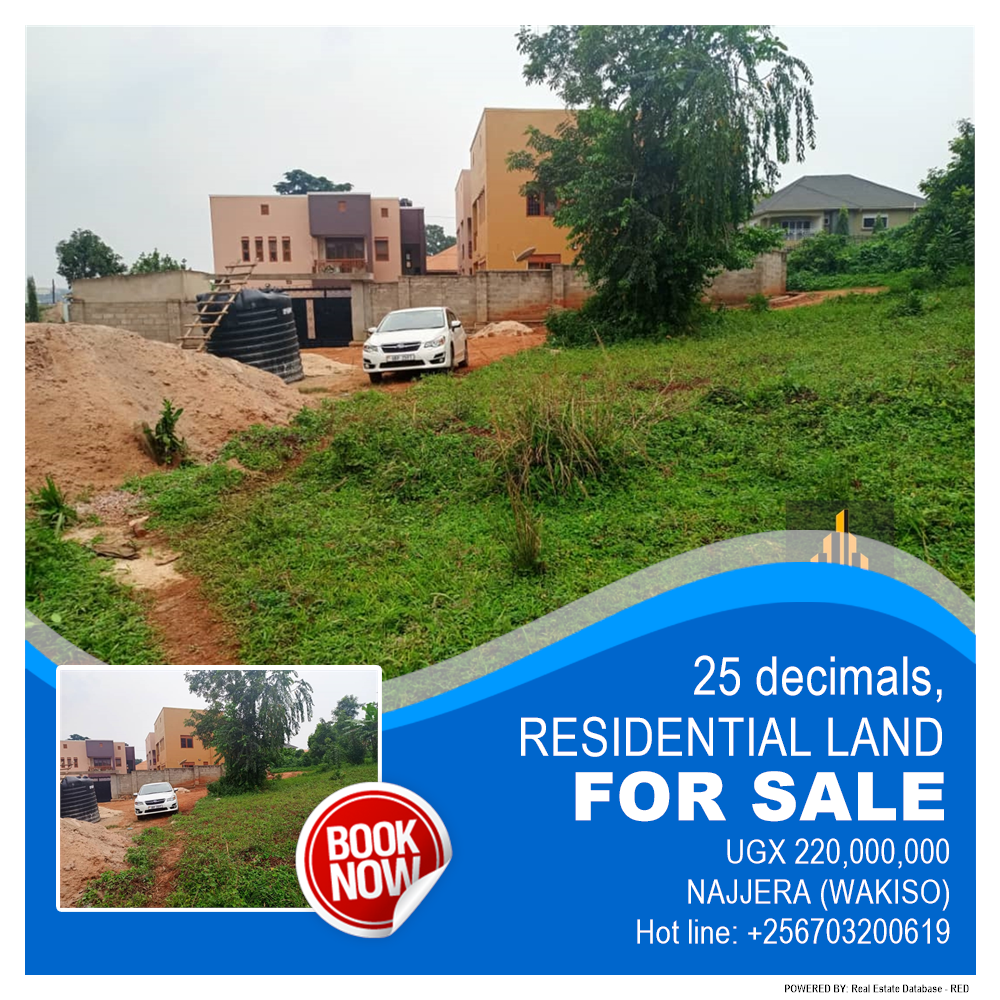 Residential Land  for sale in Najjera Wakiso Uganda, code: 193066