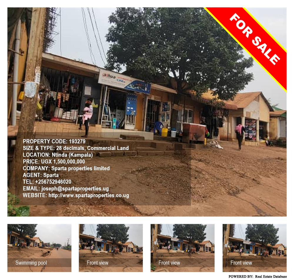 Commercial Land  for sale in Ntinda Kampala Uganda, code: 193279