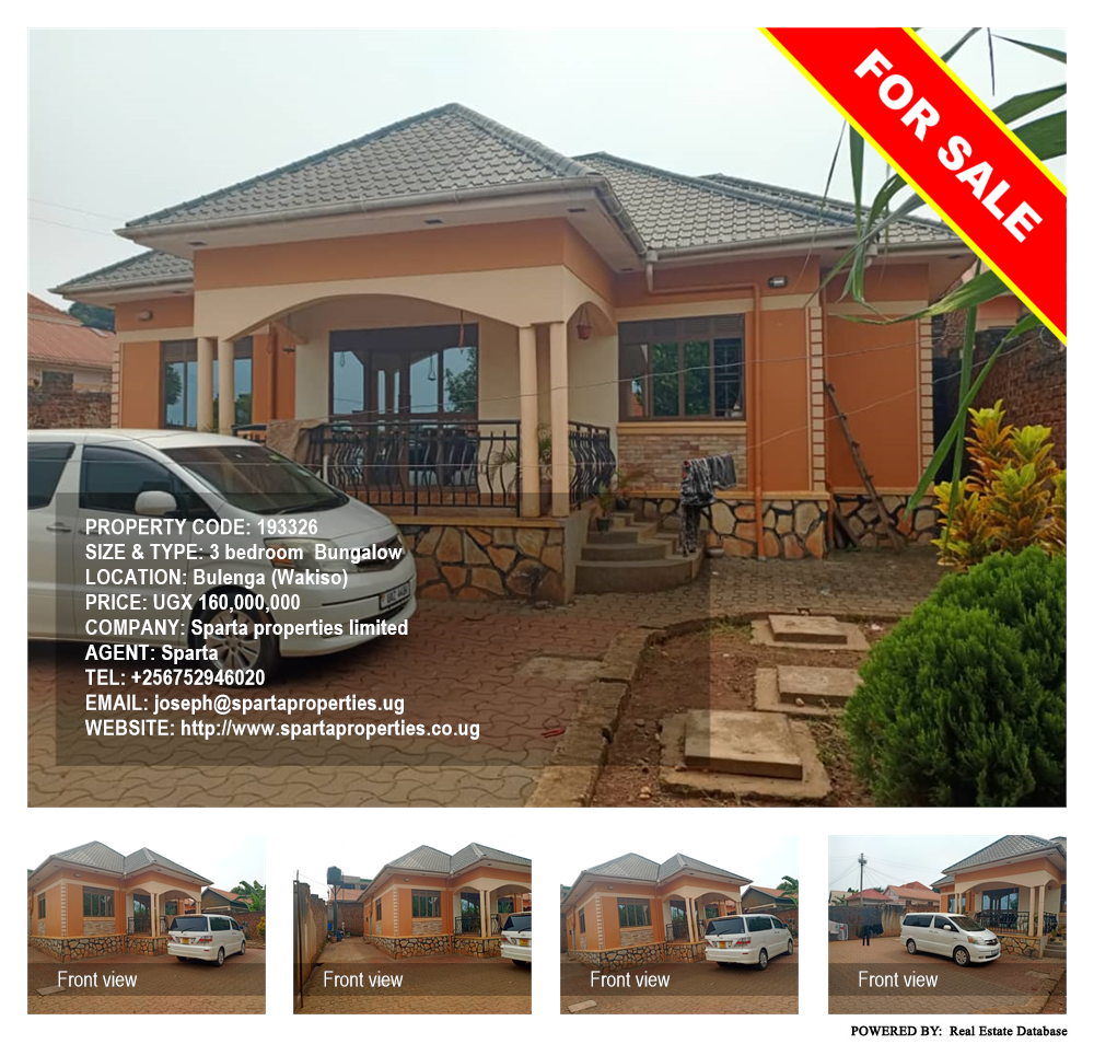 3 bedroom Bungalow  for sale in Bulenga Wakiso Uganda, code: 193326