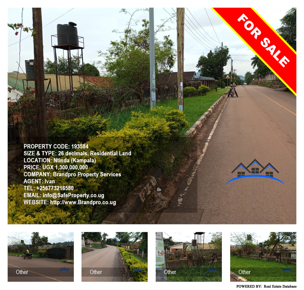 Residential Land  for sale in Ntinda Kampala Uganda, code: 193584