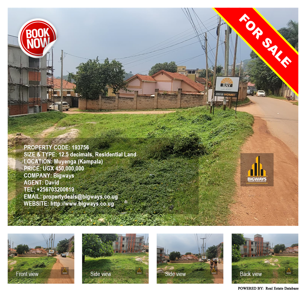 Residential Land  for sale in Muyenga Kampala Uganda, code: 193756