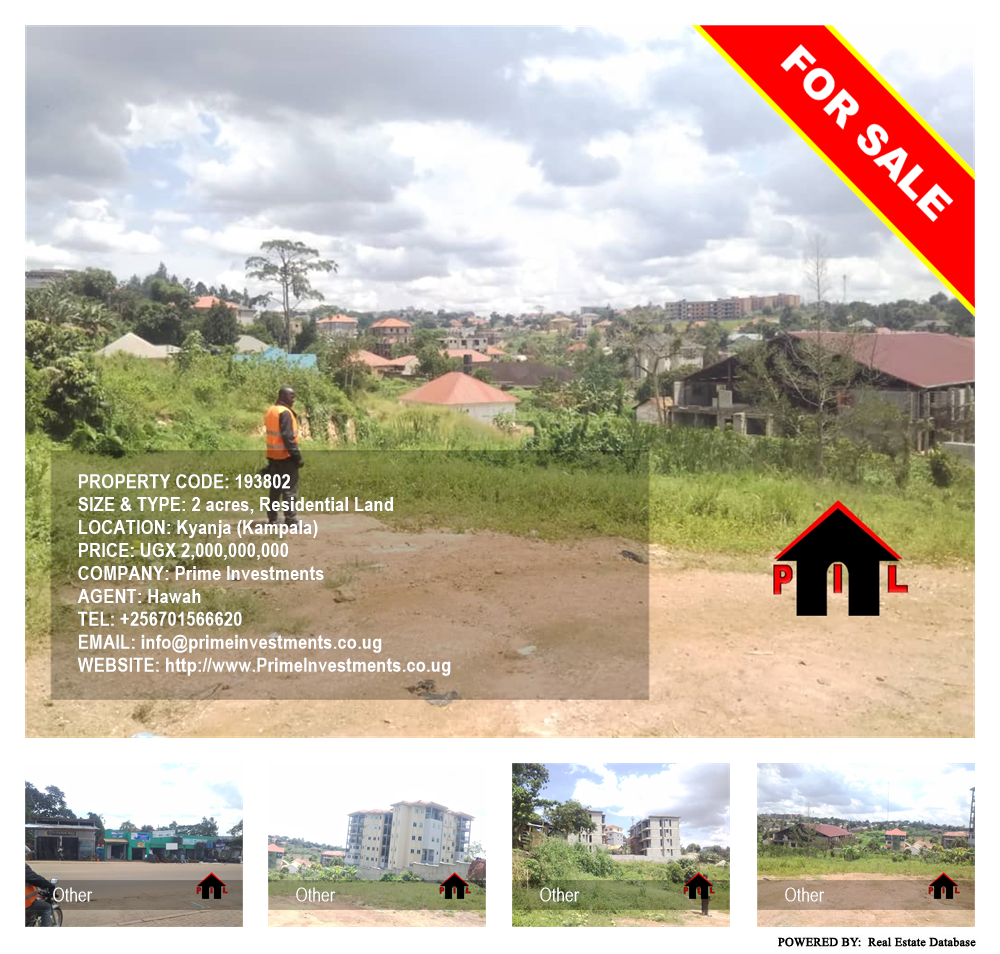 Residential Land  for sale in Kyanja Kampala Uganda, code: 193802