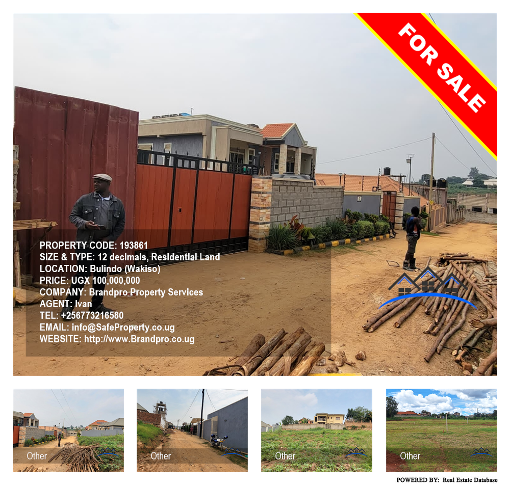 Residential Land  for sale in Bulindo Wakiso Uganda, code: 193861