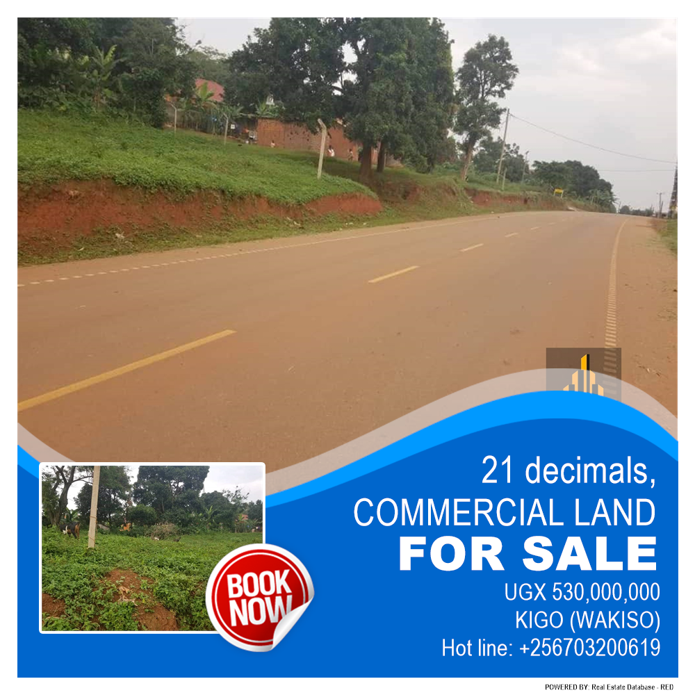 Commercial Land  for sale in Kigo Wakiso Uganda, code: 193982